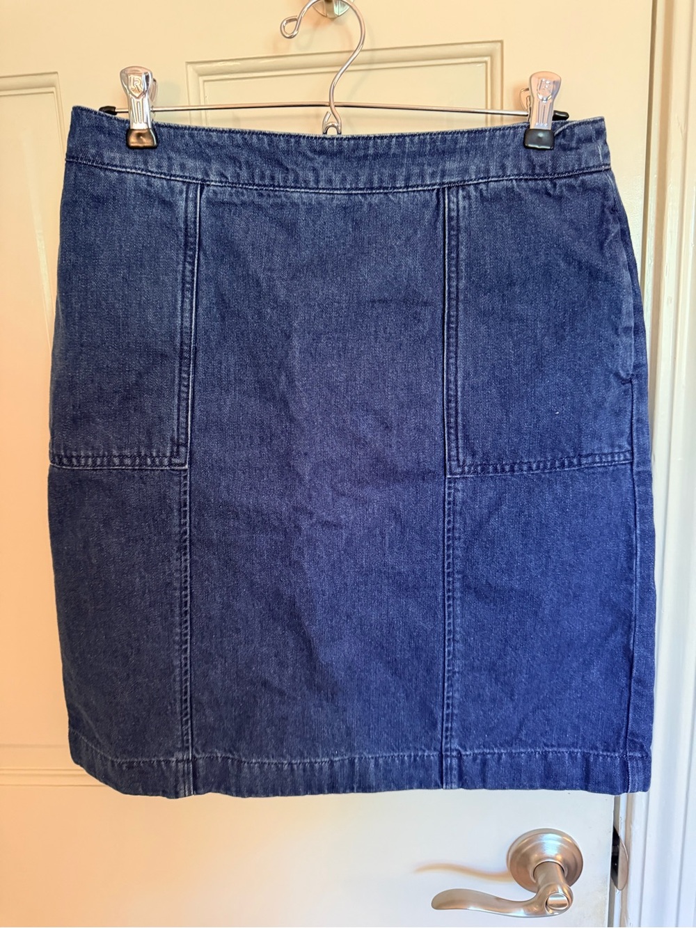 NWT Biden Classic Dark Blue Denim Skirt 6t